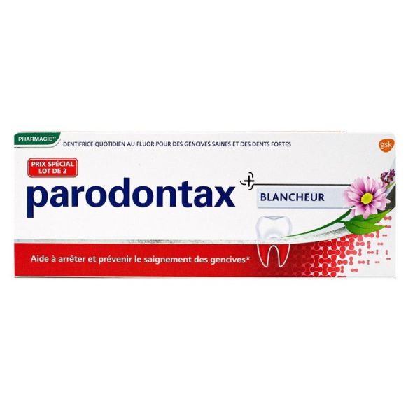 Parodontax Dent Blancheur 75Ml X2