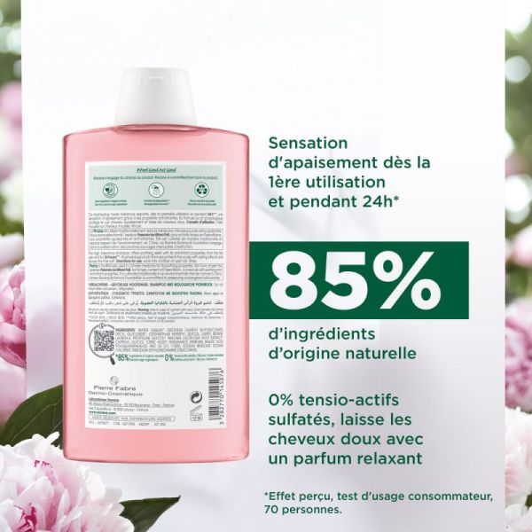 Klorane Sha Pivoine Bio 400Ml