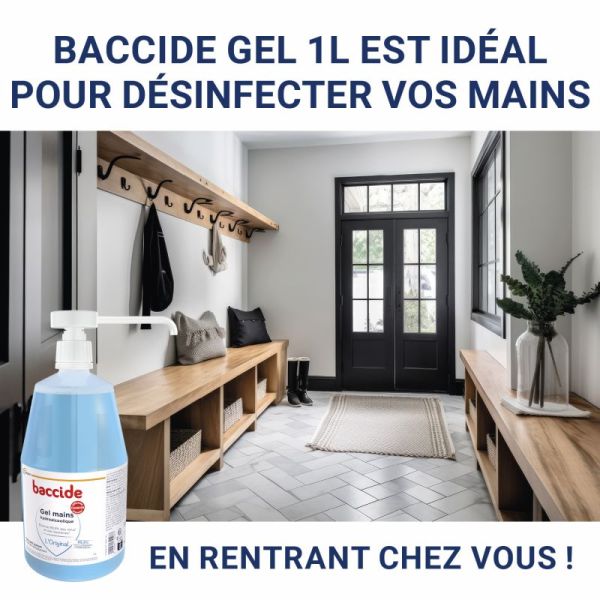 Baccide Gel Main S/Rincag 1L