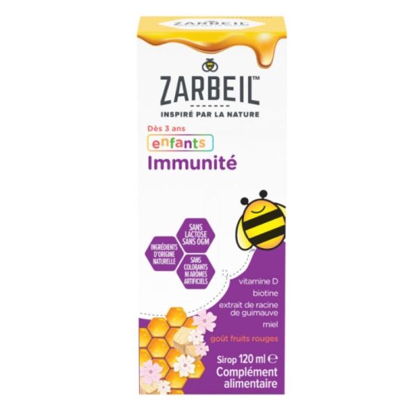 Zarbeil Sirop Immunité Enfants 120ml