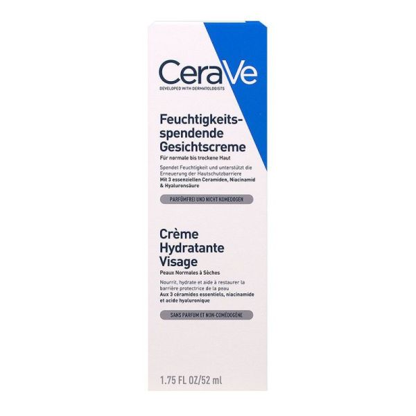 Cerave Lotion Visage Jour 52Ml