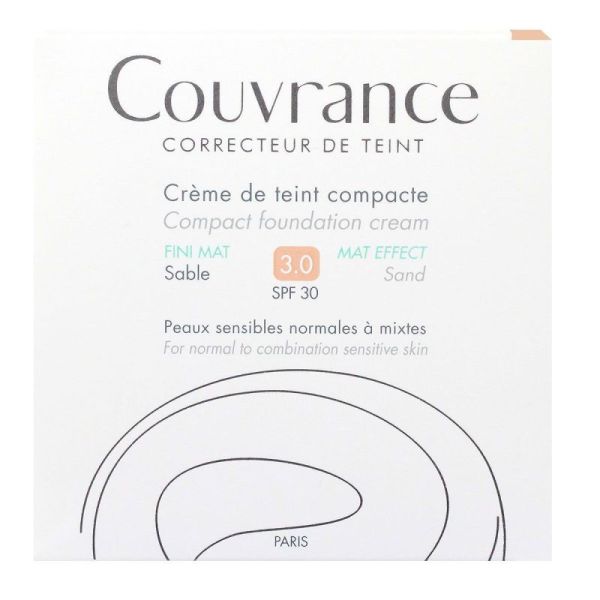 Couvrance Cr Cpact Oil-F Sable 10G