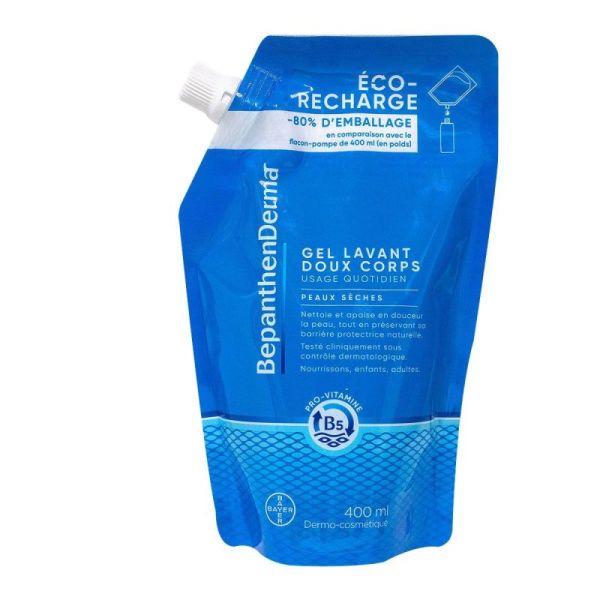 Bepanthenderma Gel Lav Dou Eco-Rech 400Ml