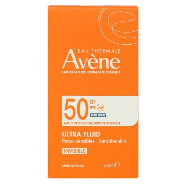 Avène spf50+ Ultra Fluid invisible 50ml