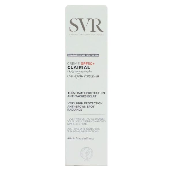 Svr Clairial Cr Spf50 A-Tache Eclat 40Ml