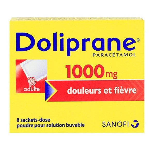 Doliprane 1000 Mg Sachets