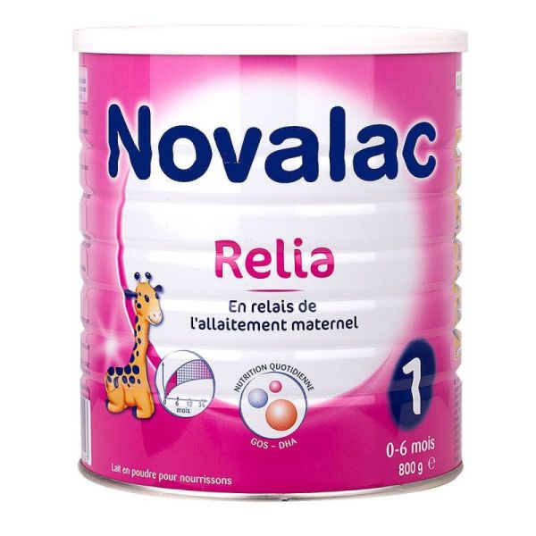 Relia 1 lait poudre bébé 0-6 m 800g