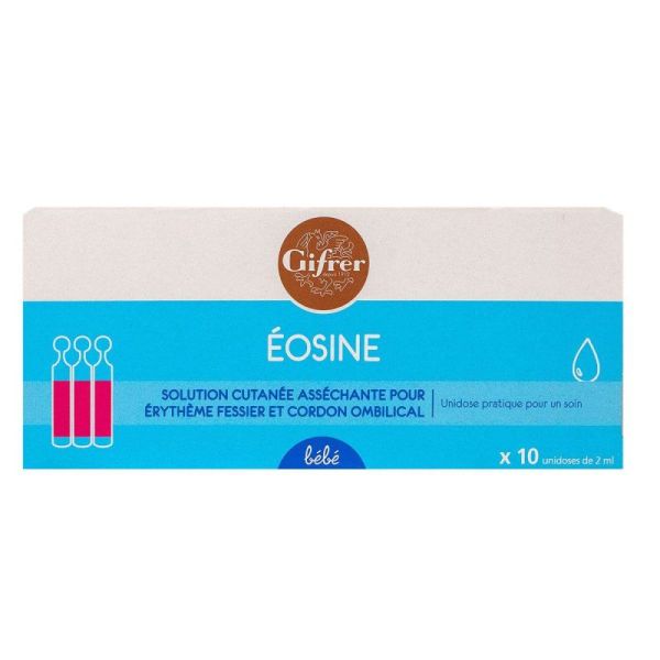 Eosine Gifrer Unidos 2Ml Bte 10