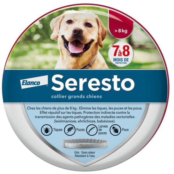 Seresto Collier Gd Chiens Antipuce