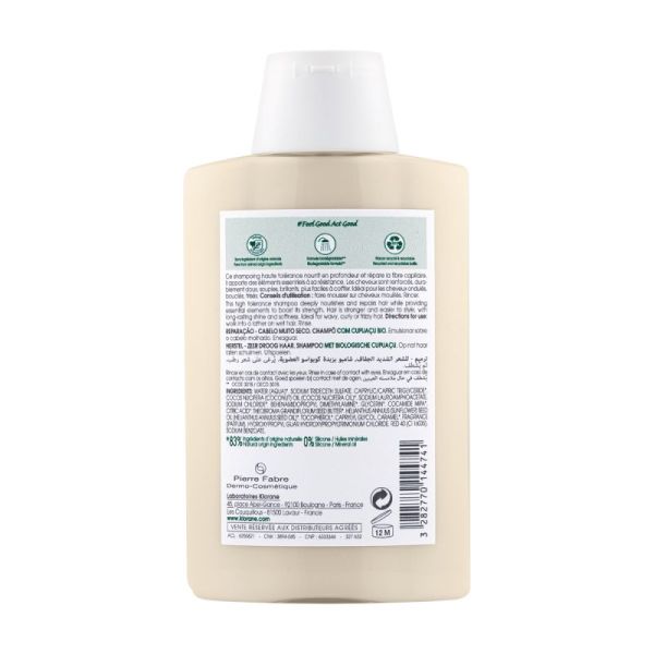 Klorane Shp Reparation Cupuacu Bio 200Ml