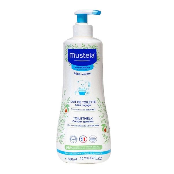 Mustela Bb Lait Toil S/Rincag500Ml