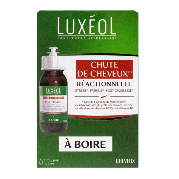 Luxeol Chute Cheveux Reactionnelle 60Ml