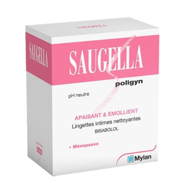 Saugella Poligyn Lingettes 10