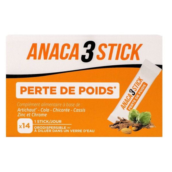 Anaca3 Stick Perte De Poids 14 Sticks