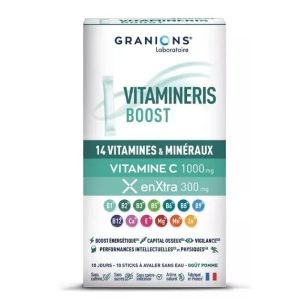 Granions Vitamineris Boost sticks (10 unités)