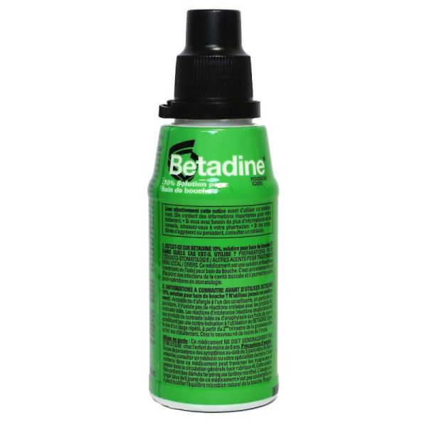 Betadine 10 Bain Bouche 125Ml