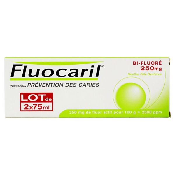 Fluocaril 250 Bif Menthe 75Ml 2