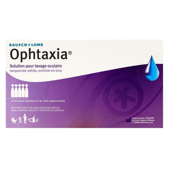 Ophtaxia Sol Lav Ocul 5Ml Dos10