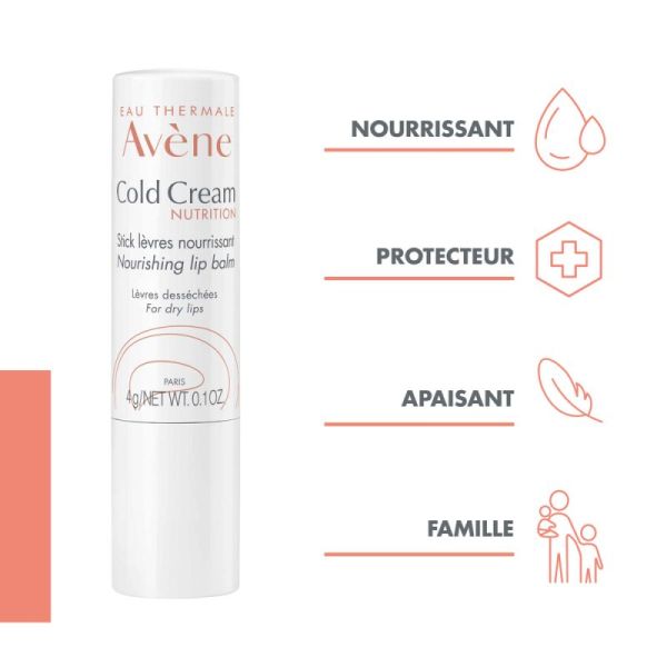 Avene Cold Cream Stick Levres 4G