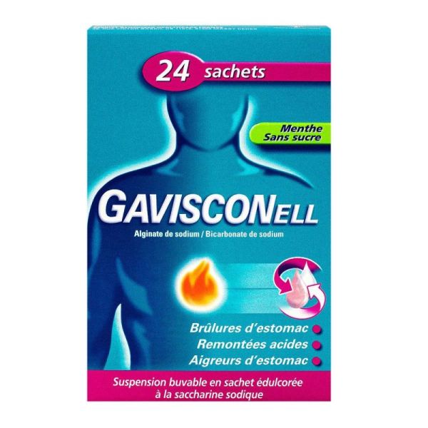 Gavisconell Menthe S/S Sach 10Ml24