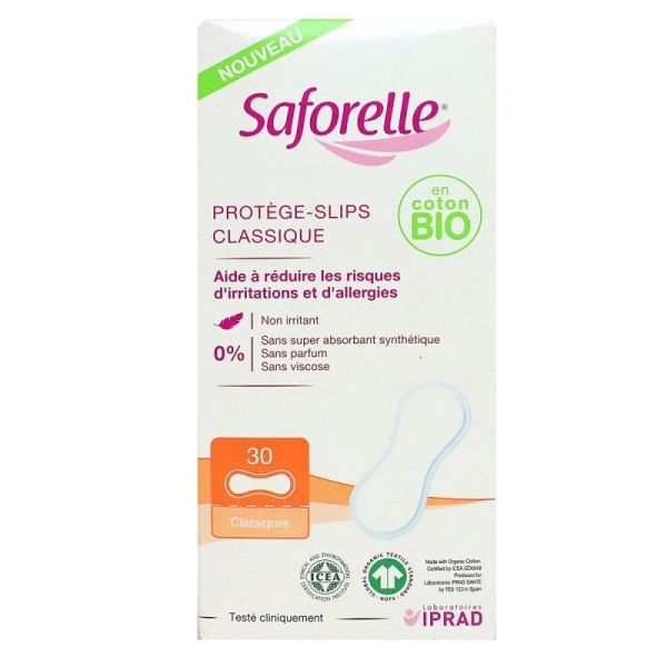 Saforelle Protege-Slips Classique Bt30