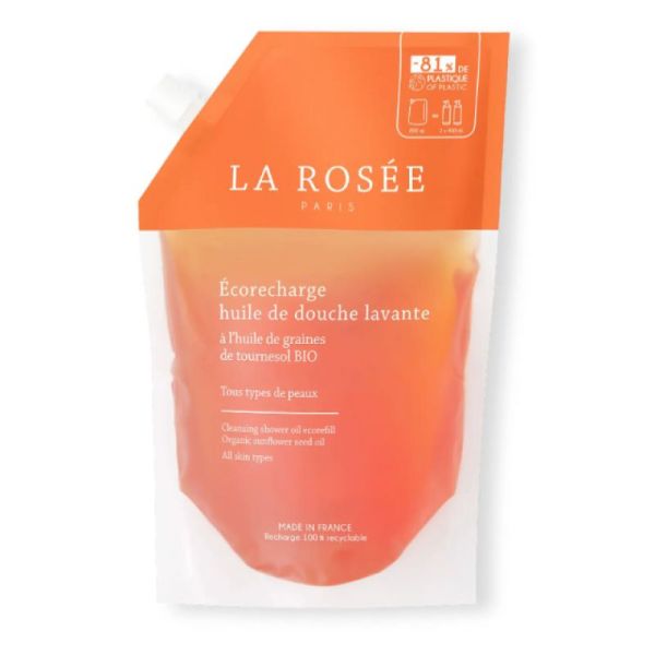 La Rosee Eco recharge Hle Douche Lavante Bio 800Ml