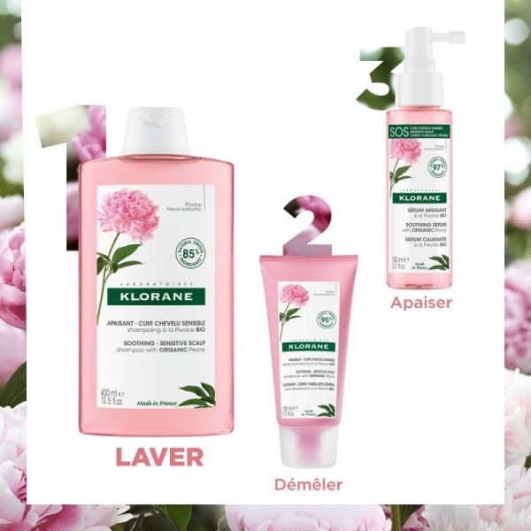 Klorane Sha Pivoine Bio 400Ml