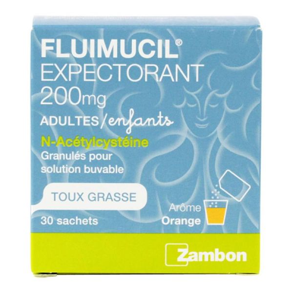 Fluimucil 200Mg Sachet 30