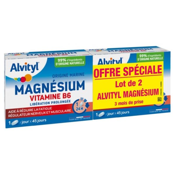 Alvityl Magnésium Vitamine B6 2x45