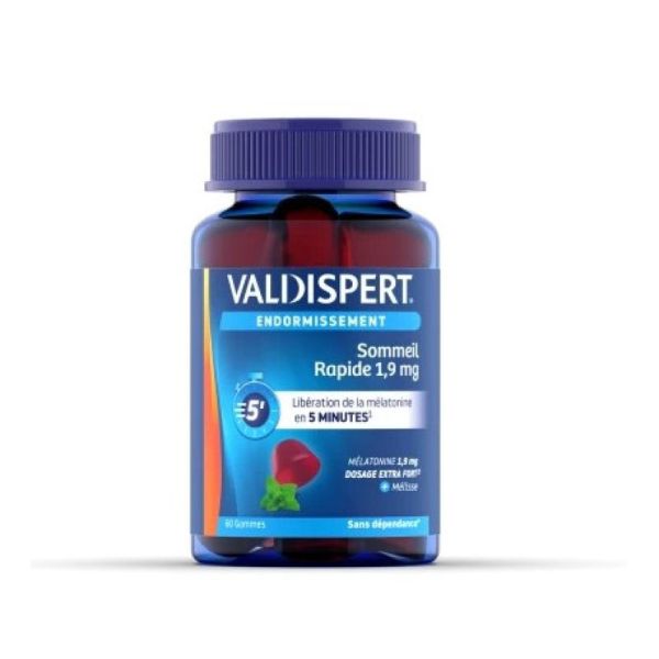 Valdispert Gommes Sommeil Rapide 1,9Mg