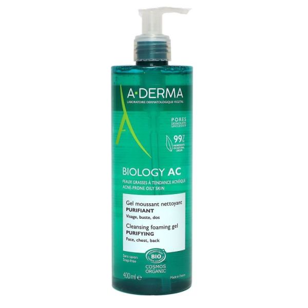 A-Derma Biology Ac Gel Mous Net Pur 400Ml