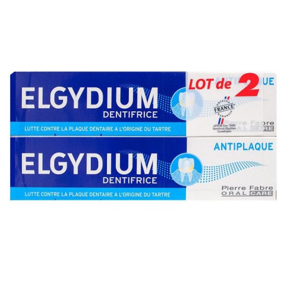 Elgydium Antiplaque Tbe75Ml X2