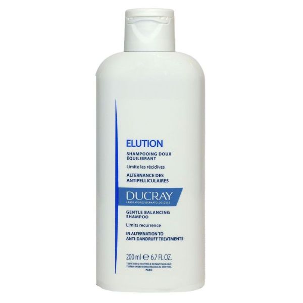 Ducray Shampooing doux équilibrant antipelliculaire ELUTION