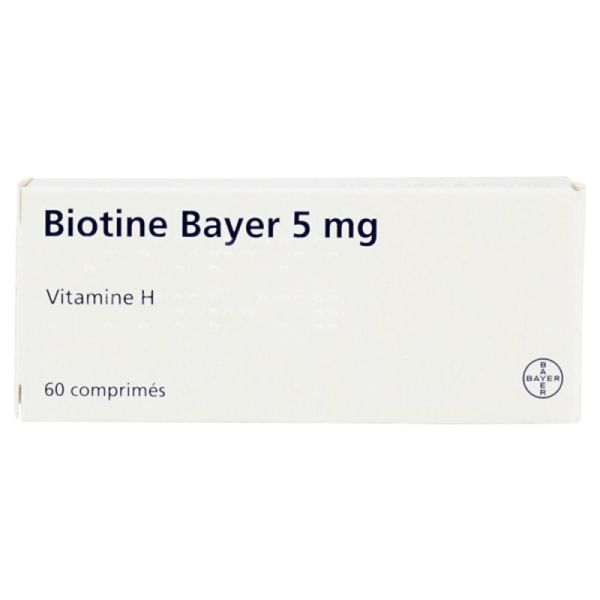 Biotine Bayer Cpr 5Mg 60