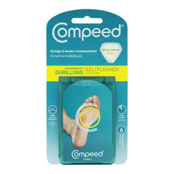 Compeed Hcs Pans Durillon Bte 6