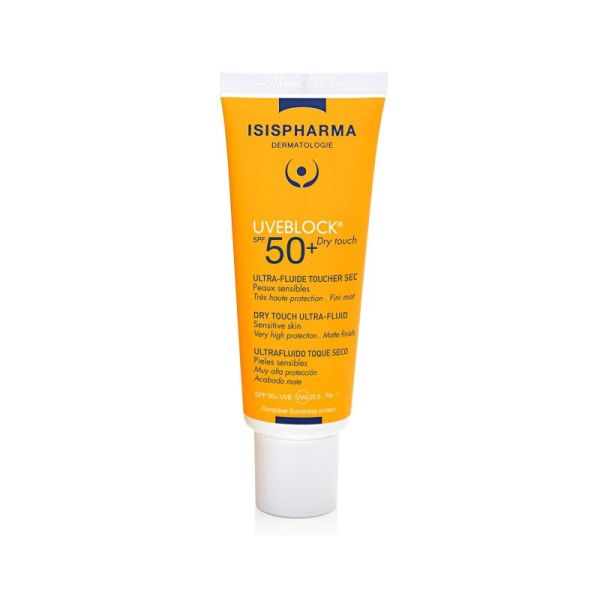 Uveblock SPF50+ Dry touch - Ultra-fluide toucher sec  -  40ml