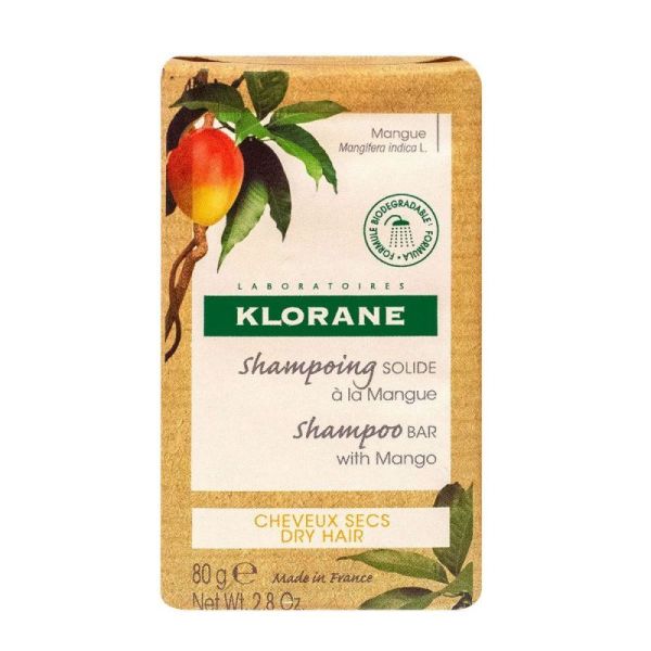 Klorane Shp Solide Nutrition Mangue 80G