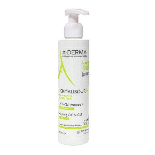 Dermalibour+ Cica-gel moussant assainissant 200ml