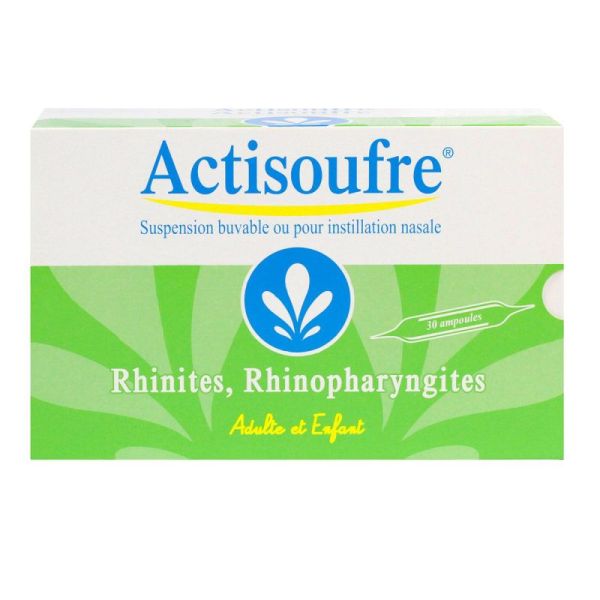 Actisoufre Amp Buv Nas 10Ml 30