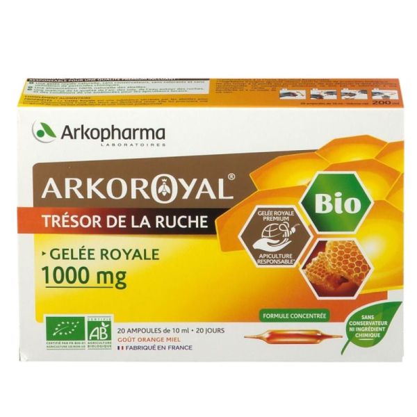 Arkoroyal Gelee Royal 1000Mg Amp20