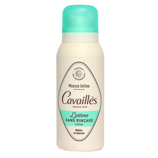 Cavaillès mousse intime sans rinçage FRAICHEUR 100ml