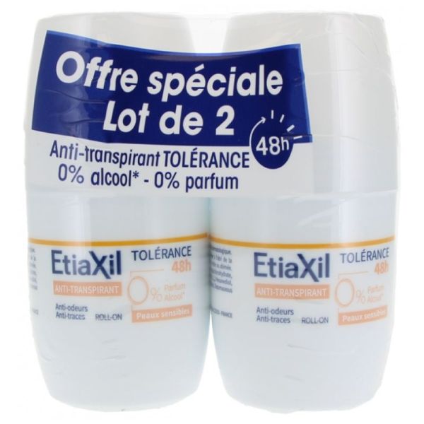 Etiaxil Anti-transpirant Tolérance 48h LOT2