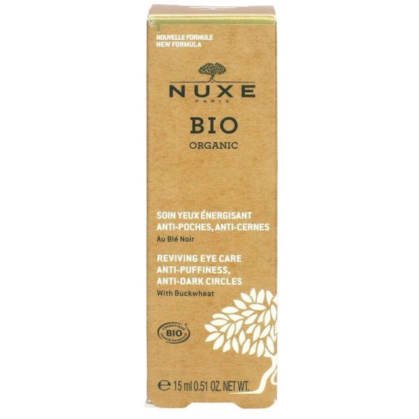 Nuxe Soin Yeux A-Poches/A-Cernes Bio 15Ml