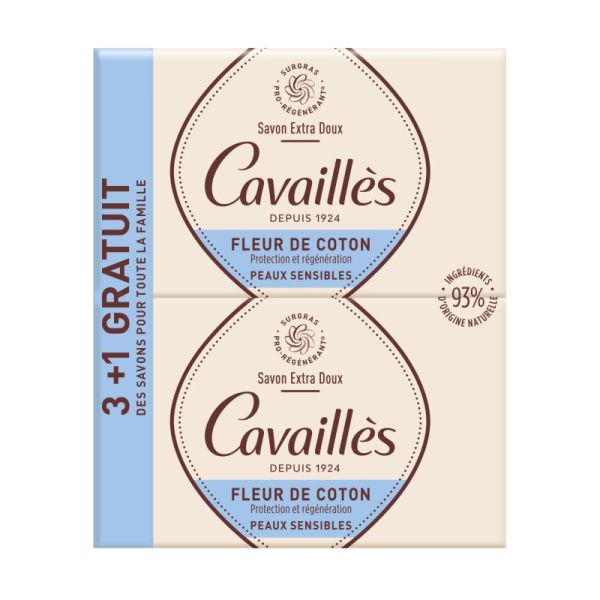 Cavailles Savon Sgr Fleur Cot 31