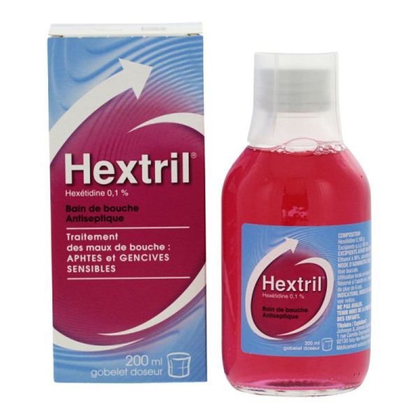 Hextril 0,1 Bain Bouche Sol 200Ml