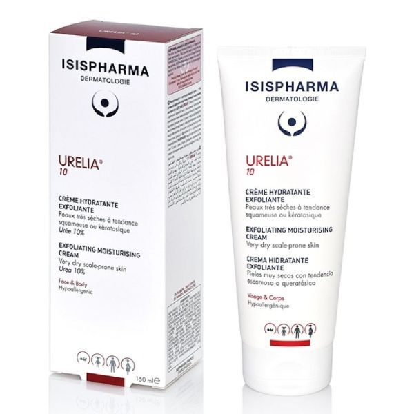 Urelia 10 - Crème hydratante exfoliante - Hyperkératoses épaisses et localisées 150ml