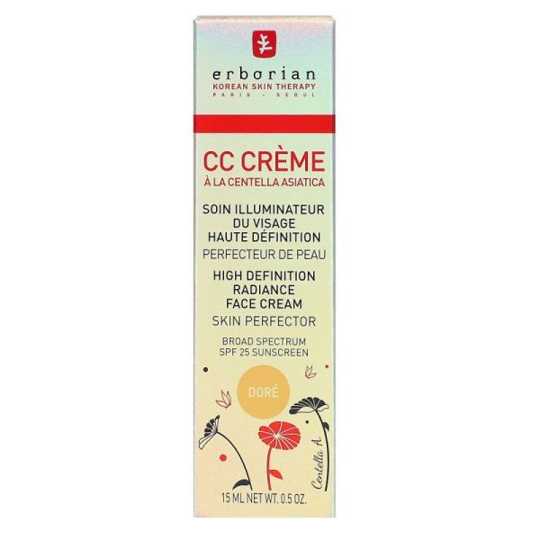 CC Crème à la Centella Asiatica Doré - 15ml