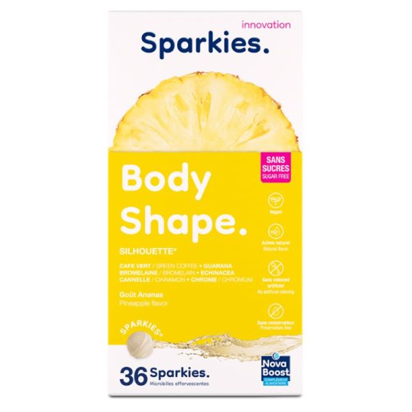 Novaboost Sparkies Silhouette Ananas Bt36