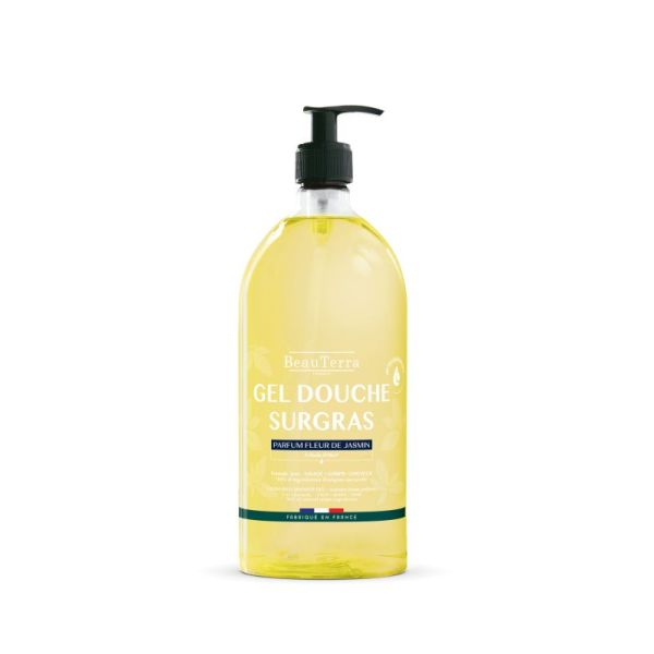 Gel douche surgras Jasmin 1 Litre