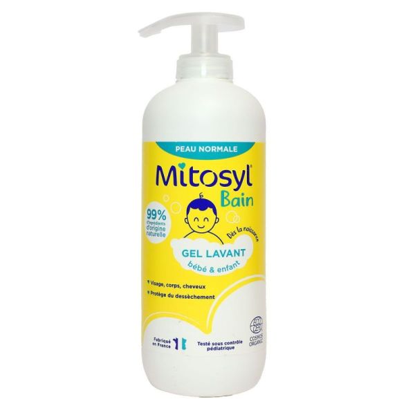 Mitosyl gel lavant bébé&enfant 490ml